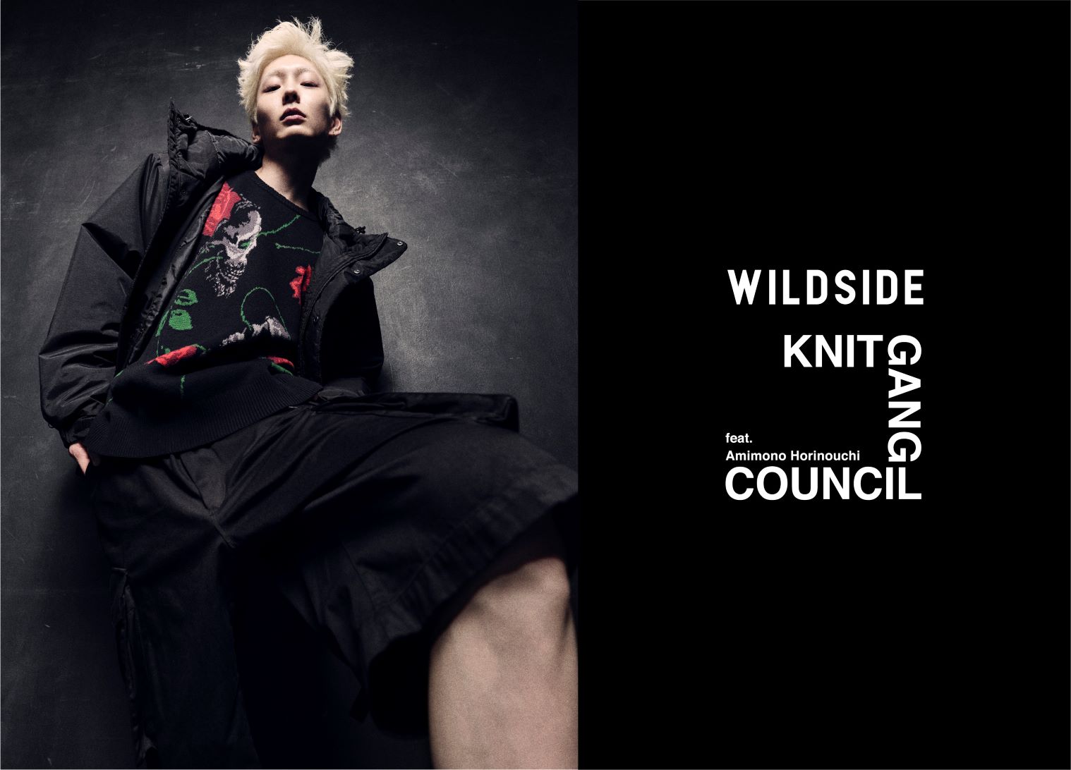 WILDSIDE YOHJI YAMAMOTO×KNIT GANG COUNCIL<br>Collaboration Collection